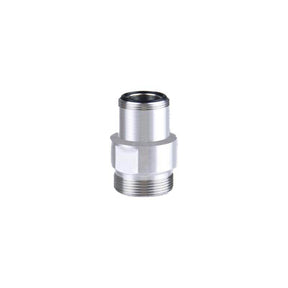 SMTF-TA18-S/S : Tap Adaptor Stainless Steel 22mm BSPM x 18mm BSPM with O-rings