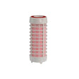 Ecosoft Scalex cartridge for water heater filters preventing limescale buildup with reusable polyphosphate housing and universal ½" threads
