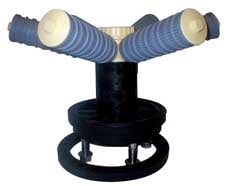 Lower Lateral Distributor for 6" Flanges Top and Bottom Holed Vessels 0.5mm Slots (Filter Applications) | GAPS Water Treatment
