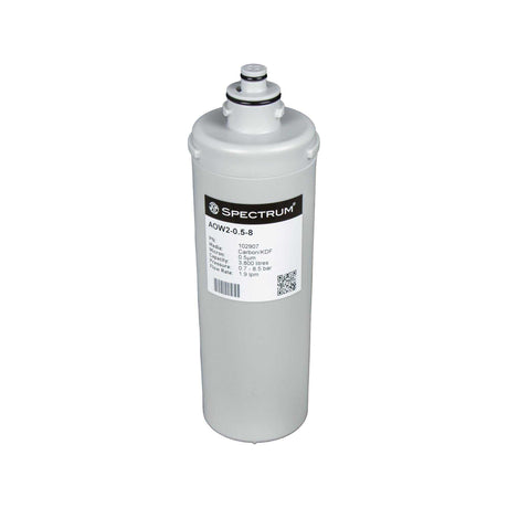 SPECTRUM AOW Point of Use Food Grade Cartridge 0.5 Micron 1.9 LPM
