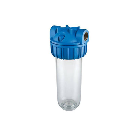 Atlas SENIOR PLUS 3P BFO SX TS Filter Housing with spanner and bracket for water treatment applications.