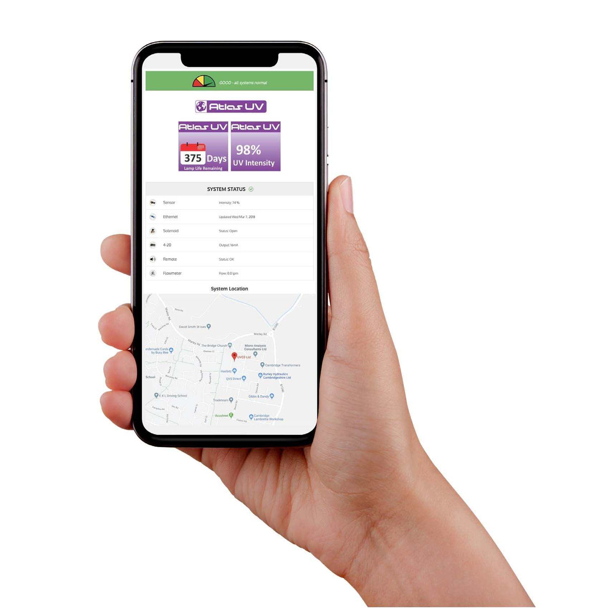 Atlas UV Concierge wifi Upgrade
