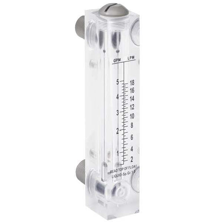 FLOWMETER0-2GPM : 0-2GPM Flow Meter 1/2" MNPT | GAPS Water Treatment