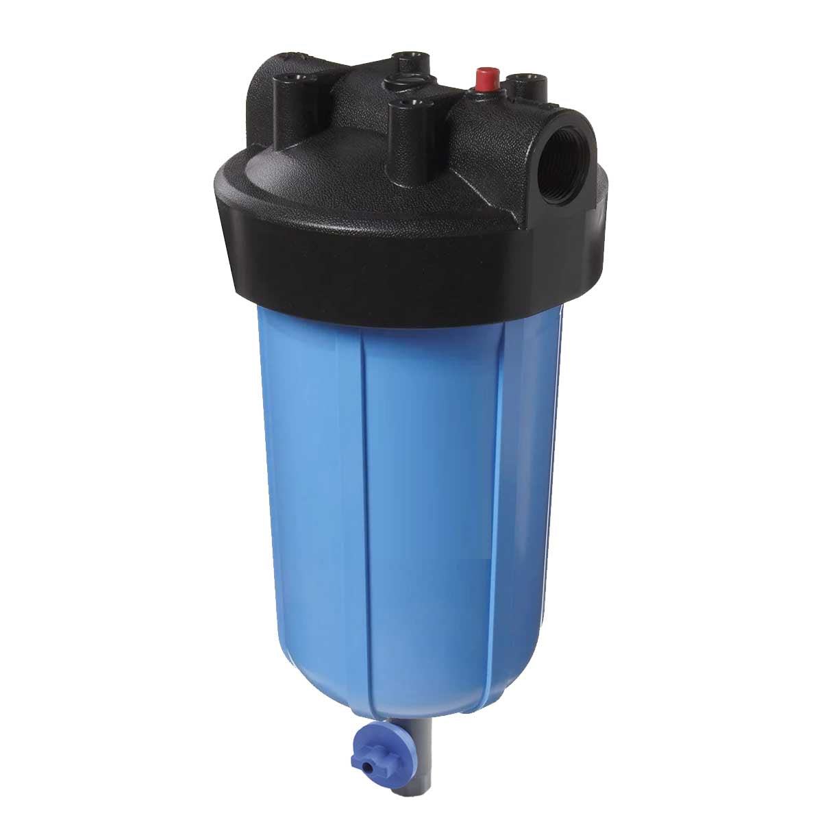 Pentair Pentek Big Blue Large Diameter Housing with 3/8" Drain Valve