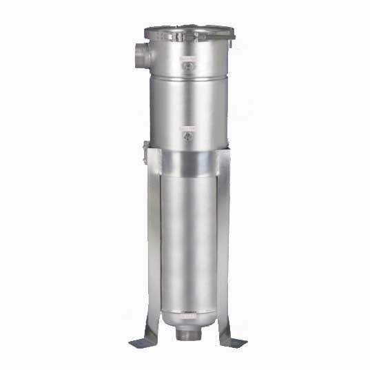 SBH-SPC-1-4-1.5-GP-ML : SPECTRUM INOX Bag Housing Stainless Steel 1 x Size 4 1.5"BSPT-M | GAPS Water Treatment