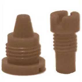Fleck 29139 - Injector Nozzle and Throat #000 Brown | GAPS Water Treatment