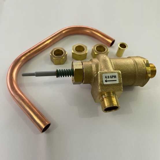 Fleck BU28618-2 Brine Valve 1700 2.0 GPM & Tube 9500 Hot Water | GAPS Water Treatment