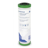 Pentair ChlorPlus Protect 10 PFAS water filtration system with carbon block technology and durable polypropylene housing