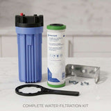 Pentair ChlorPlus Protect 10 PFAS filtration system with carbon block technology for clean water.