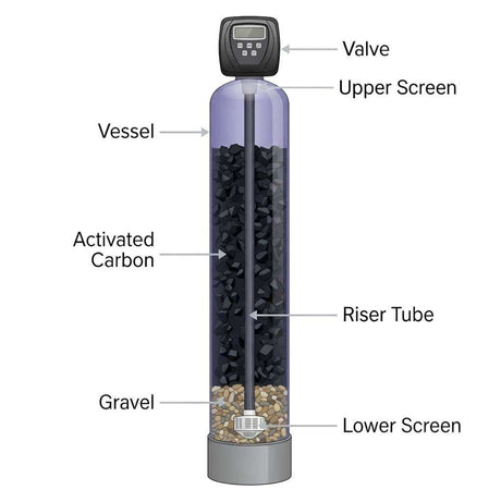 clack carbon filter diagram