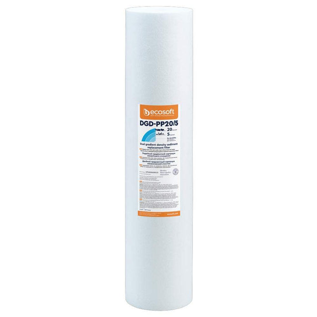 Ecosoft dual gradient PP sediment filter, 20-5 micron | GAPS Water
