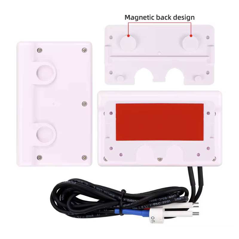 DM-3 Commercial In-Line Dual EC/TDS Monitor with dual probes and backlit display for water quality measurement