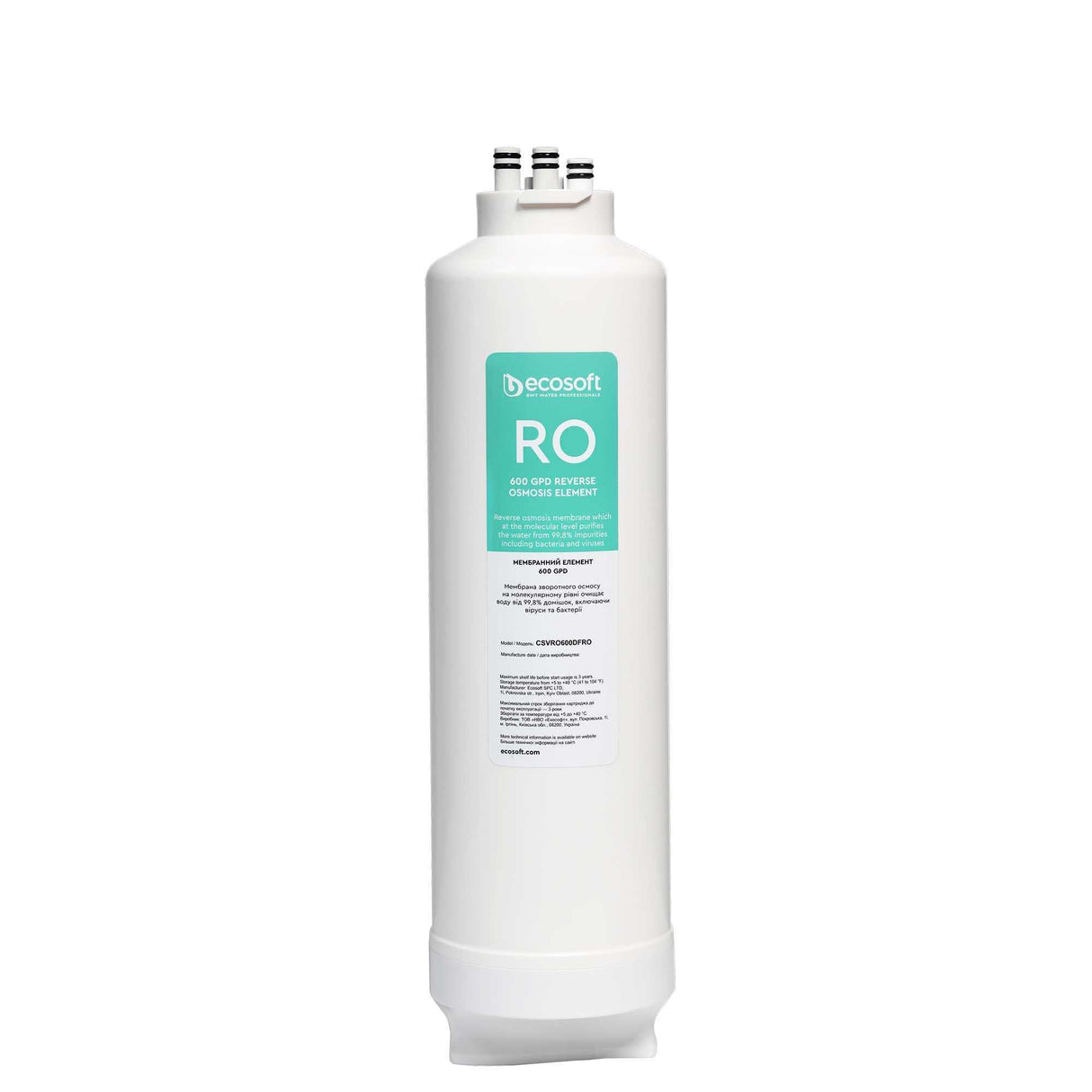 Ecosoft 600 GPD membrane element for CROSS 90