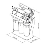 Ecosoft PURE Balance RO System with Pump