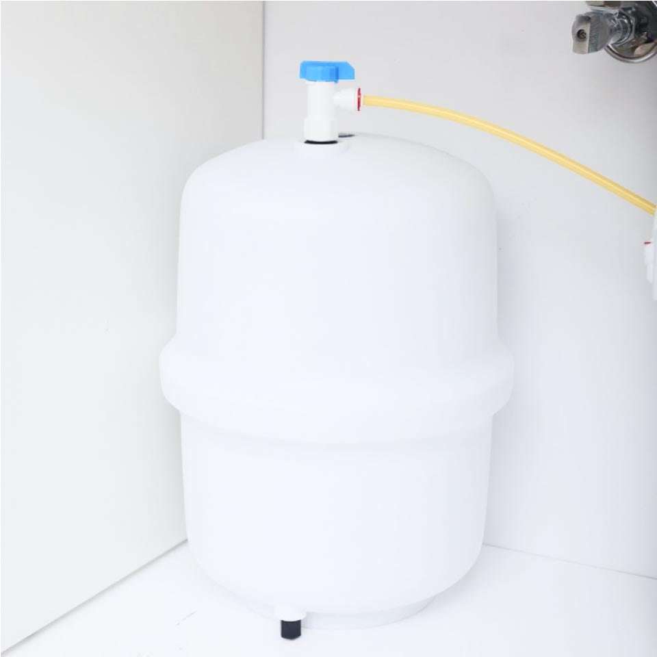 Ecosoft STANDARD PRO RO System with Pump on Metal Rack