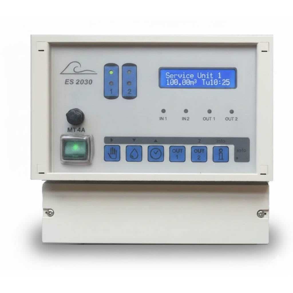 EWS ES 2030CV Duplex Controller Wall Mount 24/24V for Control Valve ...