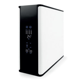 Pallas Estelle Direct Flow reverse osmosis water purification system with compact design and digital controls under sink
