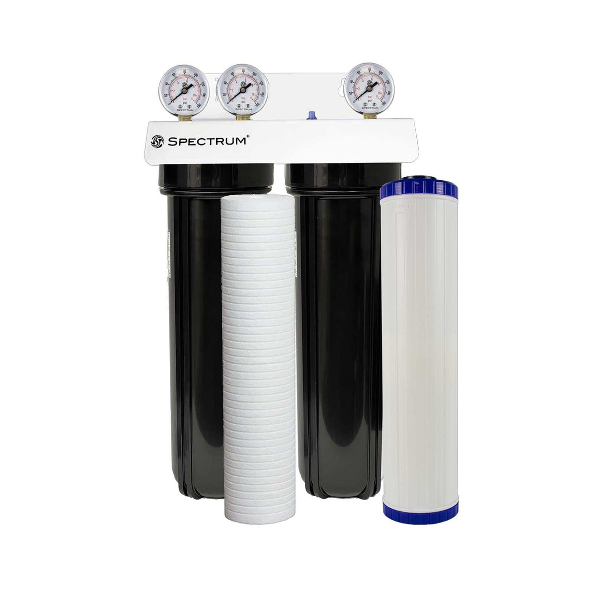 EWS-21K : SPECTRUM Salt Free Scale Reduction Cartridge System 15 LPM, 20" Large Diameter, 1" BSP