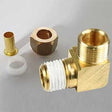 Fleck 29220 Kit elbow 90ø 1/4" x 3/8" Brass | GAPS Water Treatment