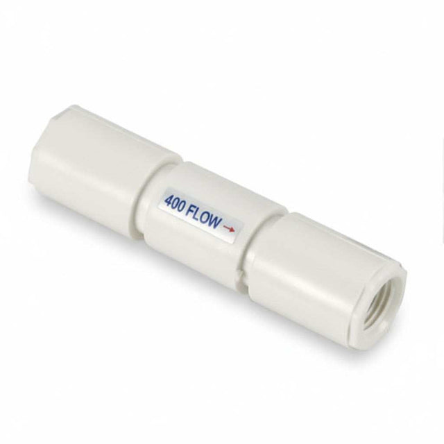 Flow restrictor 400 ml/min 1/8" FNPT for 35 gpd