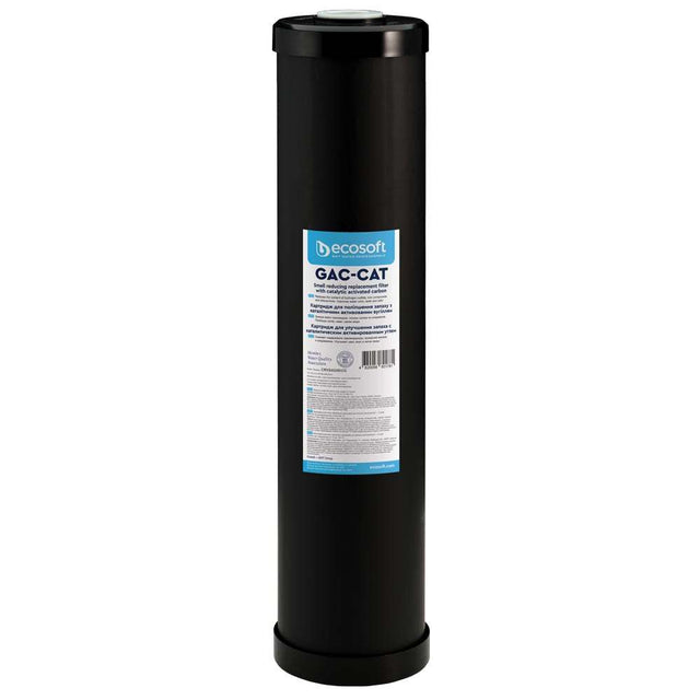 Ecosoft hydrogen sulfide reduction filter, 4.5″×20″ | GAPS Water
