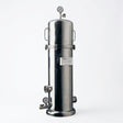 Pallas GEM Multi Round stainless steel 40-inch filter housing for high-flow industrial water filtration