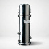 Pallas GEM Multi Round stainless steel filter housing for high-flow industrial water filtration with 40-inch cartridge capacity