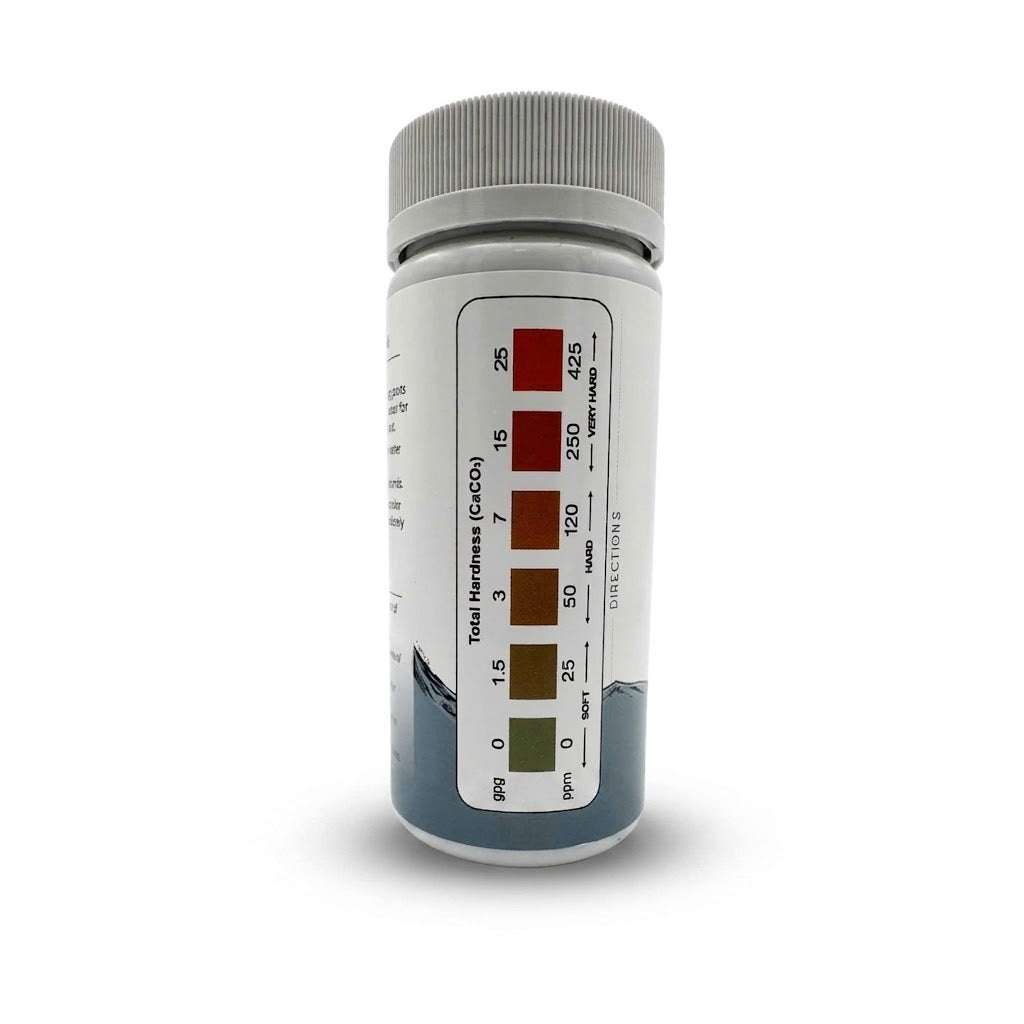 Water Hardness Test Strips pack with 100 strips for testing 0-425 ppm water hardness