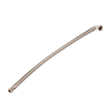 3/4" Female - 3/4" Female Elbow HSH Superflex Stainless Steel Hose 80cm DN20 Bore WRAS APPROVED