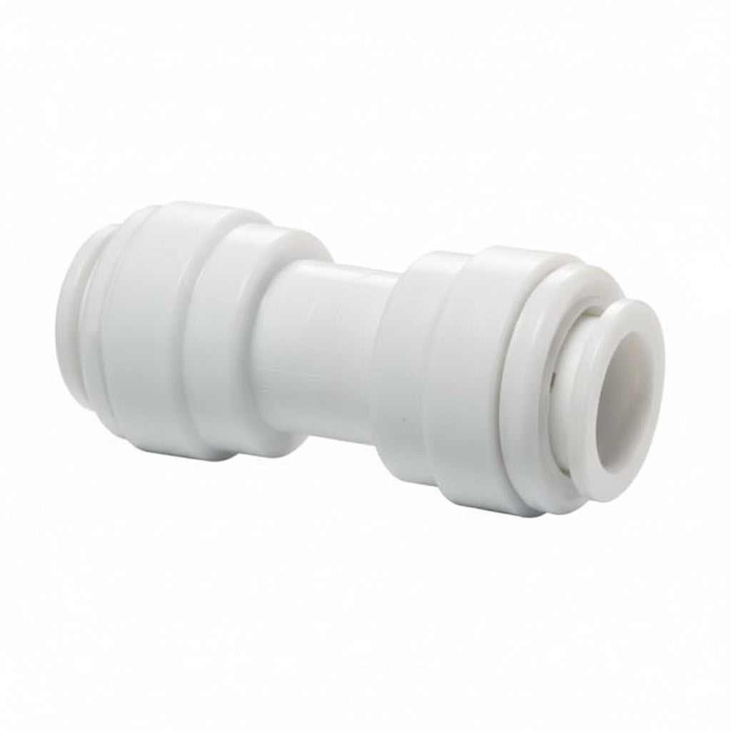 Union Connector 3/8" Push Fit for secure and easy 3/8" tubing connections in plumbing and industrial systems