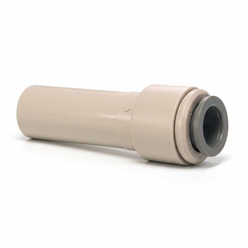 John Guest Reducer 1/2" Stem x 3/8" Push Fit PI061612S plumbing connector by GAPS Water Treatment