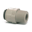 JG Straight Adaptor 3/8" Push Fit x 1/2'' BSP PI011224S | GAPS Water
