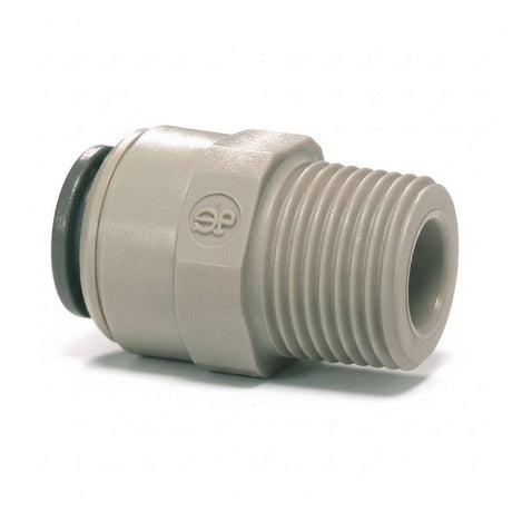 JG Straight Adaptor 3/8" Push Fit x 1/2'' BSP PI011224S | GAPS Water