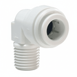 John Guest Fixed Elbow 1/4" Push Fit x 1/8" Thread White CI480821W