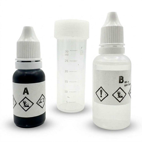 Total Hardness Test KW-K102092 kit with 2 reagents for accurate water hardness measurement