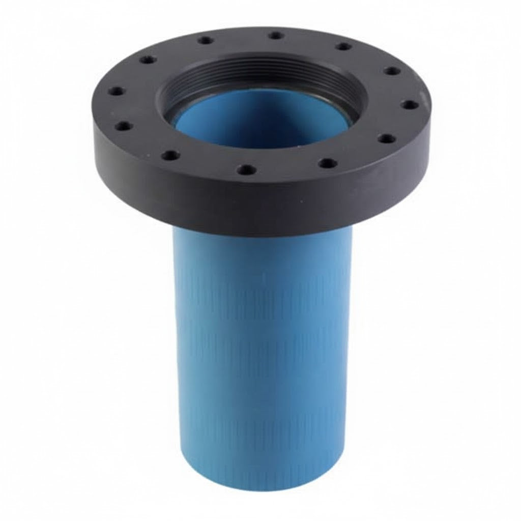 Top Mount 6" Flanged System 90mm Riser 0.2mm (Resin Applications)