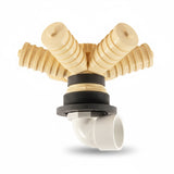 Lower Laterals 0.2mm Slots for Vessel with 4" Threaded Top and Bottom Hole (Resin Applications) | GAPS Water Treatment