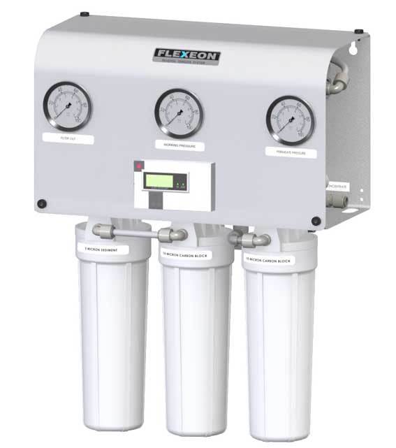 FLEXEON LP-350 Reverse Osmosis (RO) System 35 LPH* 208075 | GAPS Water Treatment