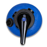 PWG vessel with 1-inch manual backwashing head for industrial and commercial water treatment