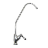 Chrome MT1-TAPCHROME mini tap with 1/4" tubing for under sink water filtration systems