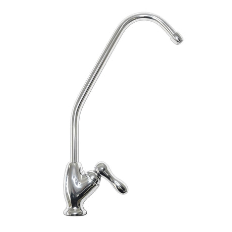 Chrome MT1-TAPCHROME mini tap with 1/4" tubing for under sink water filtration systems