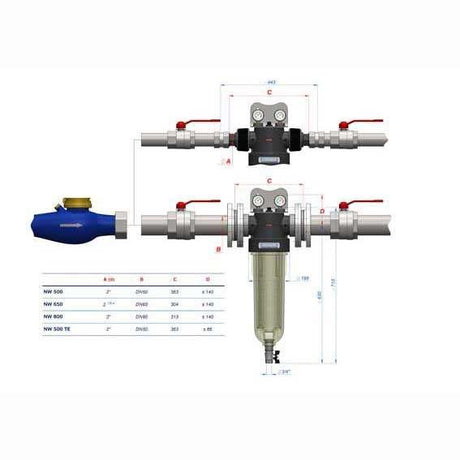 Cintropur NW500 2" FI-0502-03