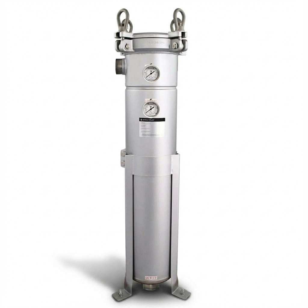 PBH-SPC-1-2-2-GP-ML : SPECTRUM INOX Premier Bag Housing 1 x Size 2 2" BSPT-M