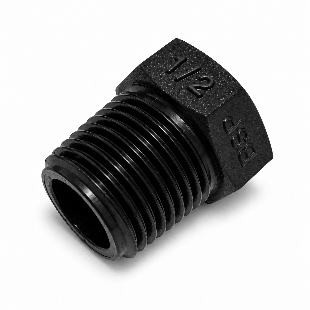 Philmac 1/2" BSP Threaded Plug End – Polypropylene