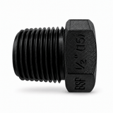 Philmac 1/2" BSP Threaded Plug End – Polypropylene