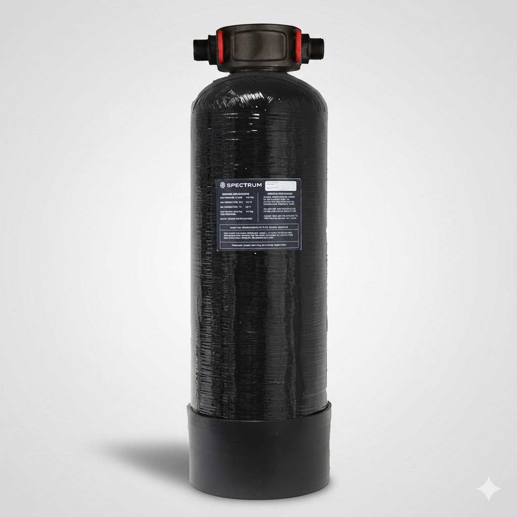 SPECTRUM Composite Vessel Complete with PREMIER Head Riser and Screens QUICK RELEASE Male Port Fittings