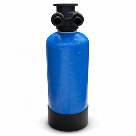 PWG Vessel Complete with Clack 1190 Head water treatment system with refill port riser and screens