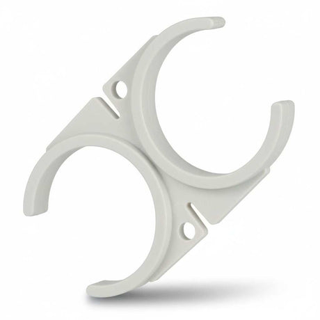Double Clip - Membrane - Membrane Housing 2.5" x 2.5" CL-DUP222W