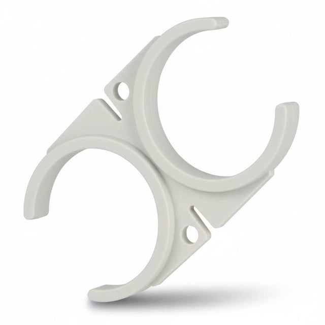 Double Clip - Membrane - Membrane Housing 2.5" x 2.5" CL-DUP222W