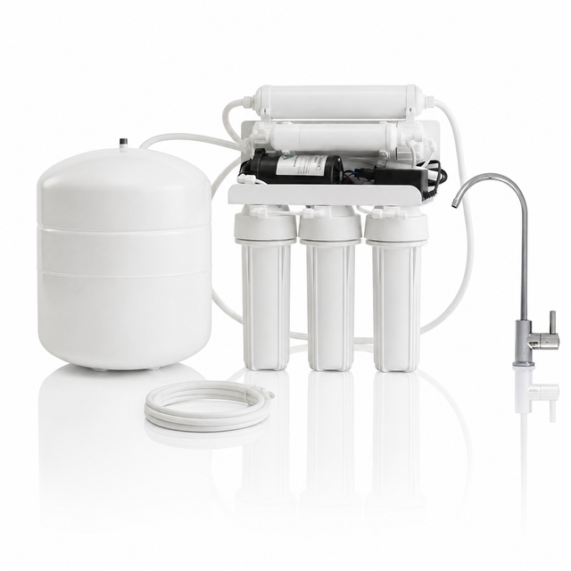 Five Stage Reverse Osmosis System, Pumped
